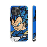 Blue Vegeta Anime Case iPhone - HelloAnimeCases